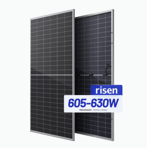 Tấm pin năng lượng mặt trời Risen 610W